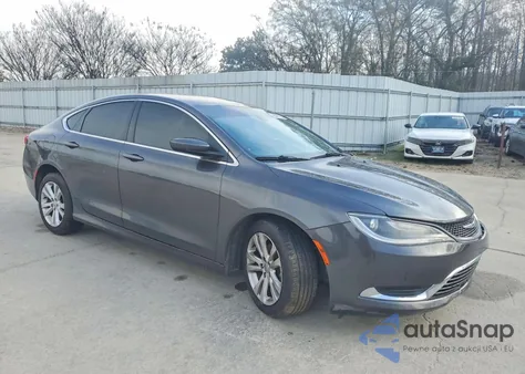 2015 Chrysler 200 Limited из США, поврежденный, VIN 1C3CCCAB4FN646289